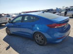 2017 Hyundai Elantra Se Синий vin: 5NPD74LF6HH082657