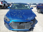 2017 Hyundai Elantra Se Синий vin: 5NPD74LF6HH082657