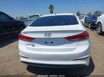 2017 Hyundai Elantra Se White vin: 5NPD74LF6HH096610