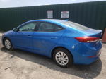 2017 Hyundai Elantra Se Blue vin: 5NPD74LF6HH102793