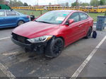 2017 Hyundai Elantra Se Red vin: 5NPD74LF6HH112174