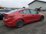 2017 Hyundai Elantra Se Red vin: 5NPD74LF6HH157440