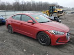 2017 Hyundai Elantra Se Red vin: 5NPD74LF6HH157440