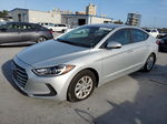 2017 Hyundai Elantra Se Серебряный vin: 5NPD74LF6HH165828