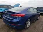 2017 Hyundai Elantra Se Blue vin: 5NPD74LF6HH191751