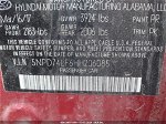 2017 Hyundai Elantra Se Red vin: 5NPD74LF6HH206085