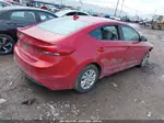 2017 Hyundai Elantra Se Red vin: 5NPD74LF6HH206085