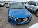 2017 Hyundai Elantra Se Синий vin: 5NPD74LF7HH082652