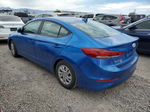 2017 Hyundai Elantra Se Blue vin: 5NPD74LF7HH082652