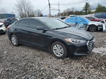 2017 Hyundai Elantra Se Black vin: 5NPD74LF7HH088161