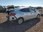 2017 Hyundai Elantra Se Silver vin: 5NPD74LF7HH090539