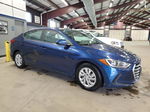 2017 Hyundai Elantra Se Синий vin: 5NPD74LF7HH100325