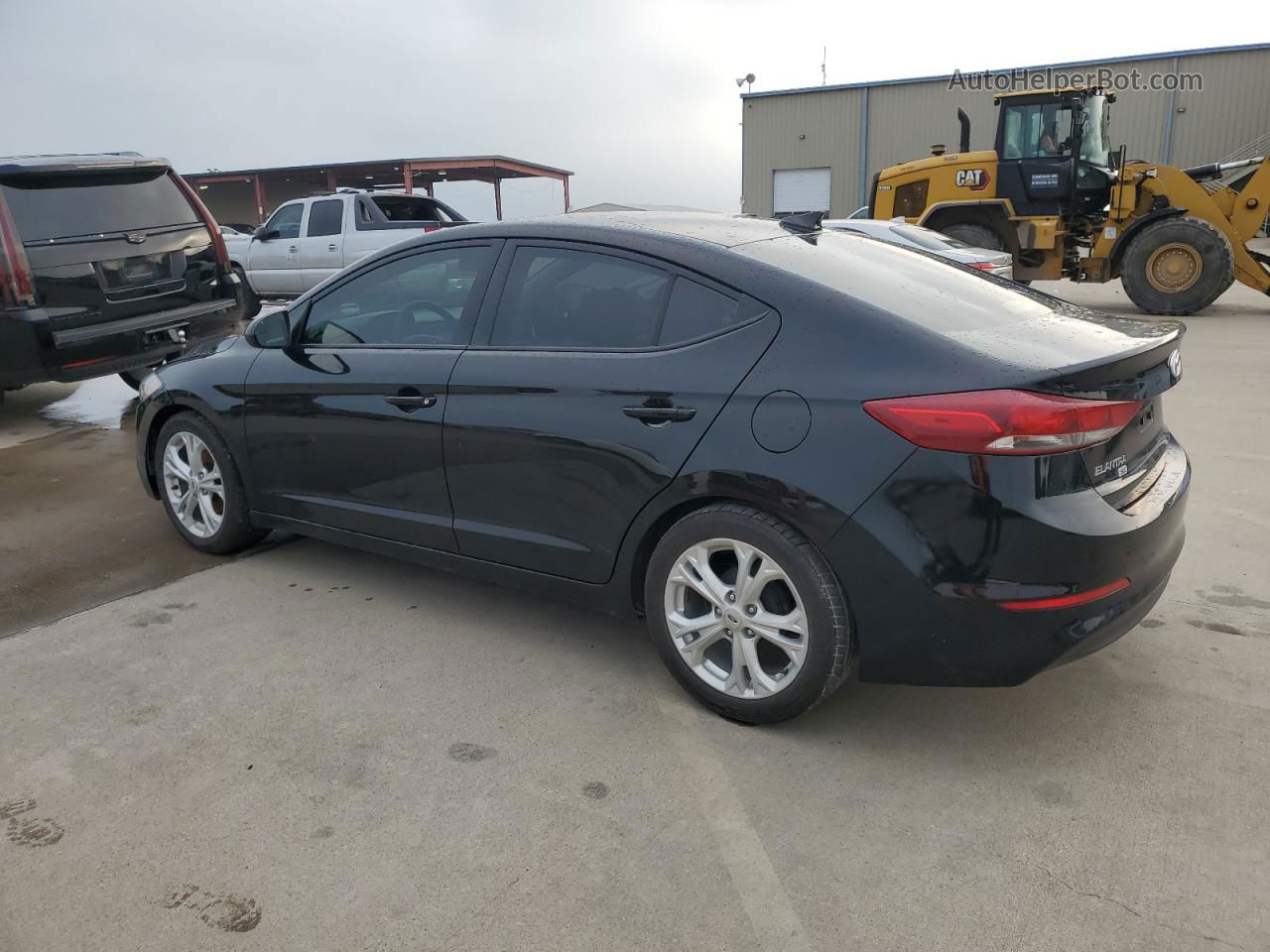 2017 Hyundai Elantra Se Black vin: 5NPD74LF7HH142025