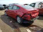 2017 Hyundai Elantra Se Red vin: 5NPD74LF7HH154773