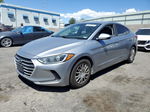 2017 Hyundai Elantra Se Gray vin: 5NPD74LF7HH164414