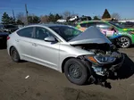 2017 Hyundai Elantra Se Silver vin: 5NPD74LF7HH177101