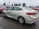 2017 Hyundai Elantra Se Бежевый vin: 5NPD74LF7HH181116