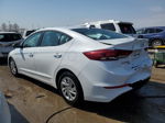 2017 Hyundai Elantra Se White vin: 5NPD74LF7HH199017