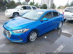 2017 Hyundai Elantra Se Синий vin: 5NPD74LF7HH201400