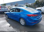 2017 Hyundai Elantra Se Blue vin: 5NPD74LF7HH201400