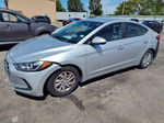 2017 Hyundai Elantra Se Silver vin: 5NPD74LF7HH211280