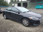 2018 Hyundai Elantra Se Black vin: 5NPD74LF7JH230188