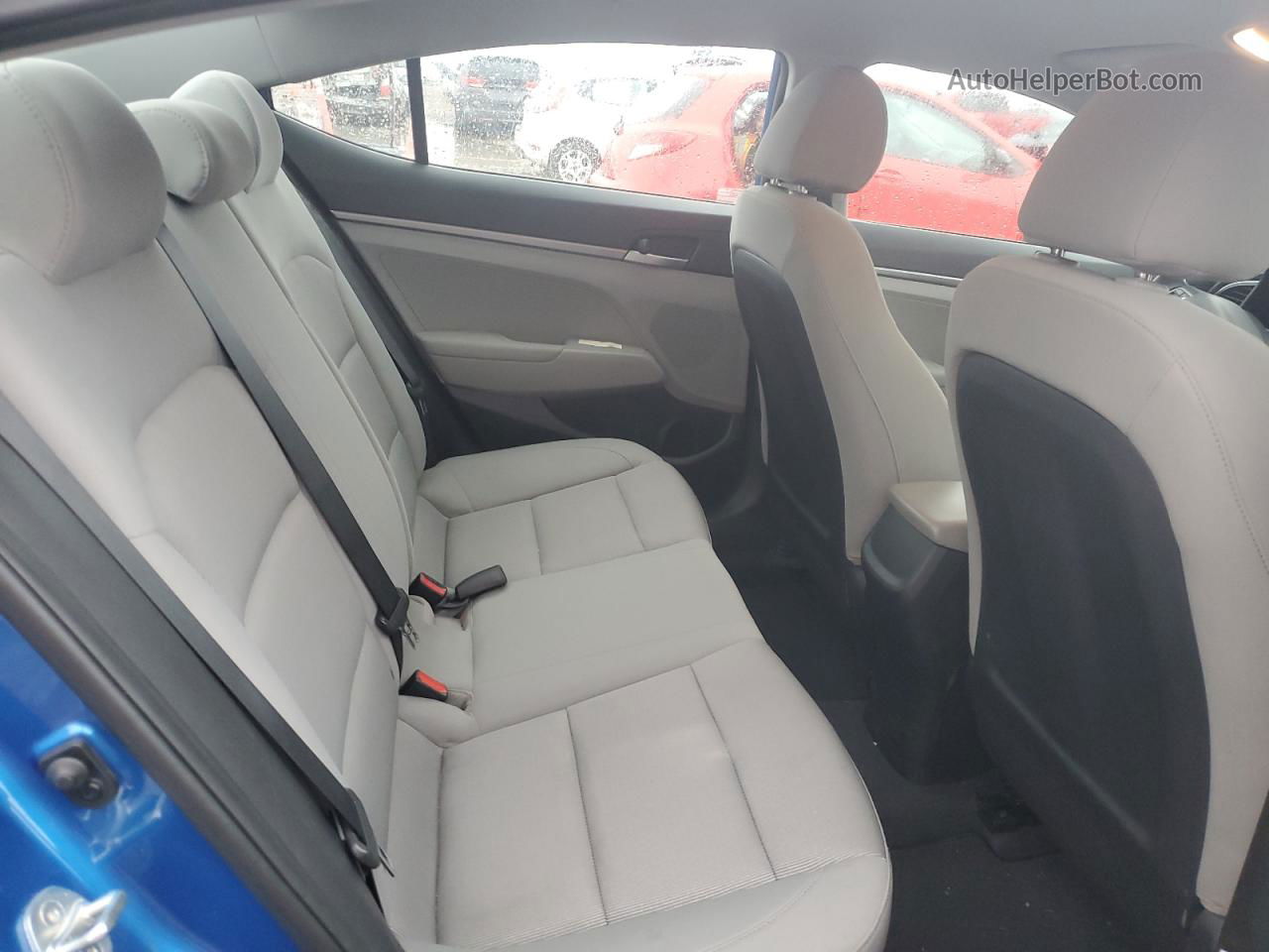 2018 Hyundai Elantra Se Синий vin: 5NPD74LF7JH247377