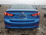 2018 Hyundai Elantra Se Синий vin: 5NPD74LF7JH247377