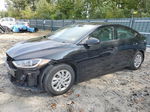 2018 Hyundai Elantra Se Black vin: 5NPD74LF7JH265586