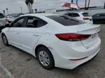 2018 Hyundai Elantra Se Белый vin: 5NPD74LF7JH310977