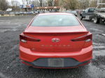 2019 Hyundai Elantra Se Red vin: 5NPD74LF7KH412071