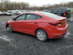 2019 Hyundai Elantra Se Red vin: 5NPD74LF7KH412071