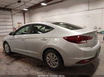 2019 Hyundai Elantra Se Silver vin: 5NPD74LF7KH474506