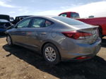 2019 Hyundai Elantra Se Gray vin: 5NPD74LF7KH481021