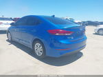 2017 Hyundai Elantra Se Blue vin: 5NPD74LF8HH099993