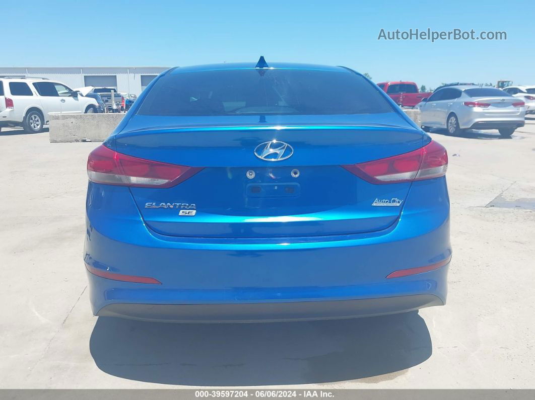 2017 Hyundai Elantra Se Blue vin: 5NPD74LF8HH099993