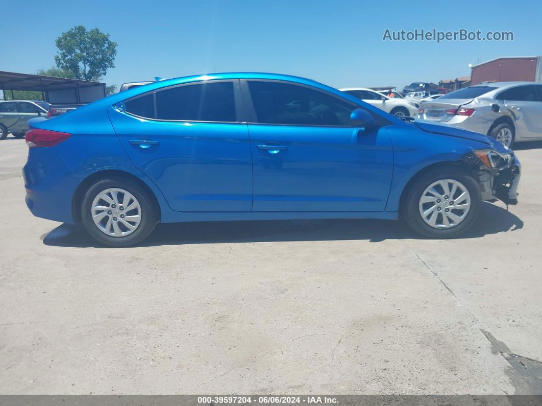 2017 Hyundai Elantra Se Blue vin: 5NPD74LF8HH099993