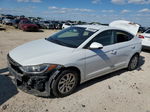 2017 Hyundai Elantra Se White vin: 5NPD74LF8HH113312