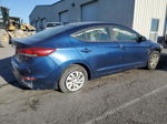 2017 Hyundai Elantra Se Синий vin: 5NPD74LF8HH146987