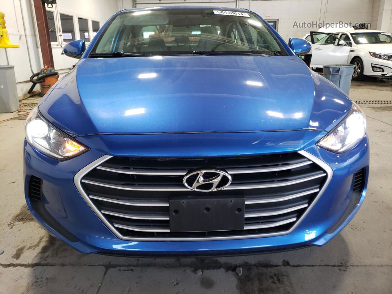 2017 Hyundai Elantra Se Blue vin: 5NPD74LF8HH205181