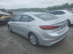 2018 Hyundai Elantra Se Silver vin: 5NPD74LF8JH297768