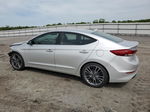 2018 Hyundai Elantra Se Silver vin: 5NPD74LF8JH370122