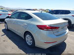 2018 Hyundai Elantra Se Золотой vin: 5NPD74LF8JH384585