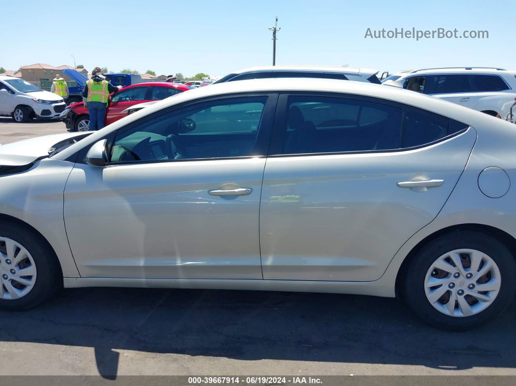 2018 Hyundai Elantra Se Золотой vin: 5NPD74LF8JH384585