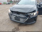 2018 Hyundai Elantra Se Black vin: 5NPD74LF8JH393321