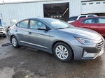 2019 Hyundai Elantra Se Gray vin: 5NPD74LF8KH450313