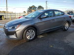 2019 Hyundai Elantra Se Gray vin: 5NPD74LF8KH450313