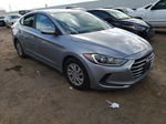 2017 Hyundai Elantra Se Silver vin: 5NPD74LF9HH097542