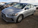 2017 Hyundai Elantra Se Серебряный vin: 5NPD74LF9HH097542