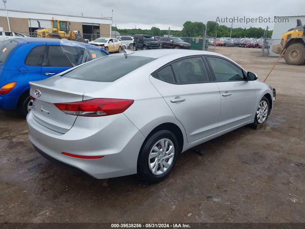 2017 Hyundai Elantra Se Серый vin: 5NPD74LF9HH104425